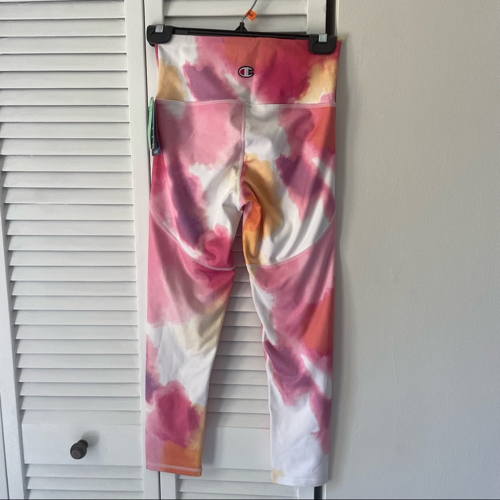 NWT Champion Double Dry Leggings in Marble Sherbet - Picture 8 of 9